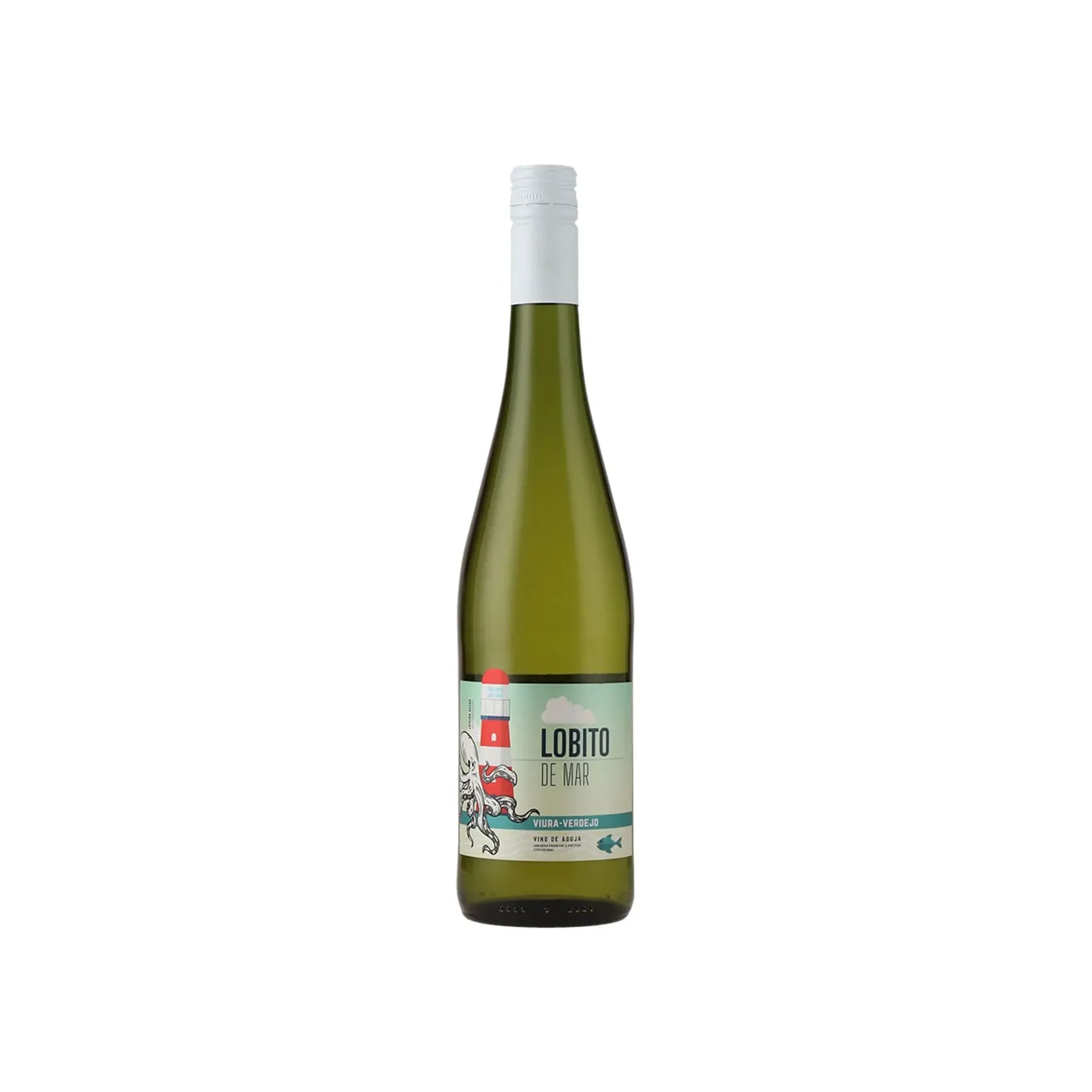 Vino Blanco Lobito De Mar De Aguja Viura Verdejo - 750 Ml