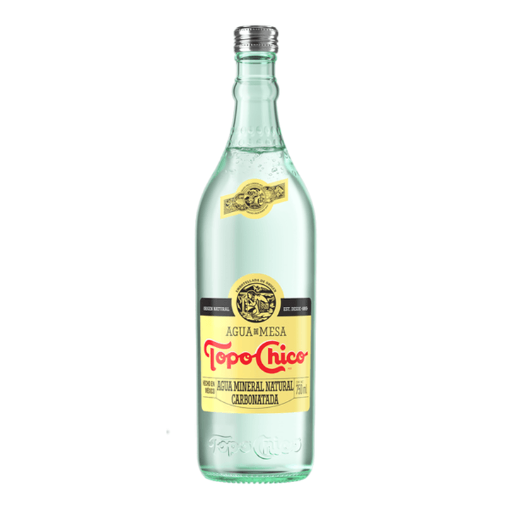 Agua Mineral Topo Chico Vidrio - 750 Ml