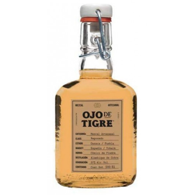 Mezcal Artesanal Ojo De Tigre Rep 100% - 200 Ml