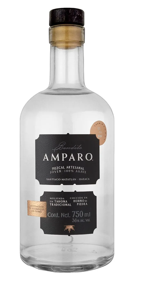 Mezcal Bendito Amparo Joven Espadin - 750 Ml