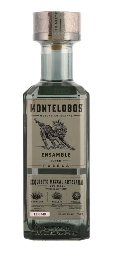 Mezcal Montelobos Joven 100% Artesanal Ensamble - 750 Ml
