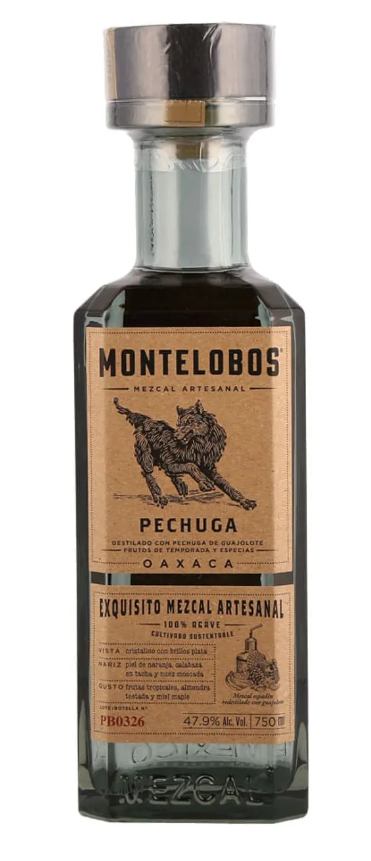 Mezcal Montelobos 100% Artesanal Pechuga - 750 Ml