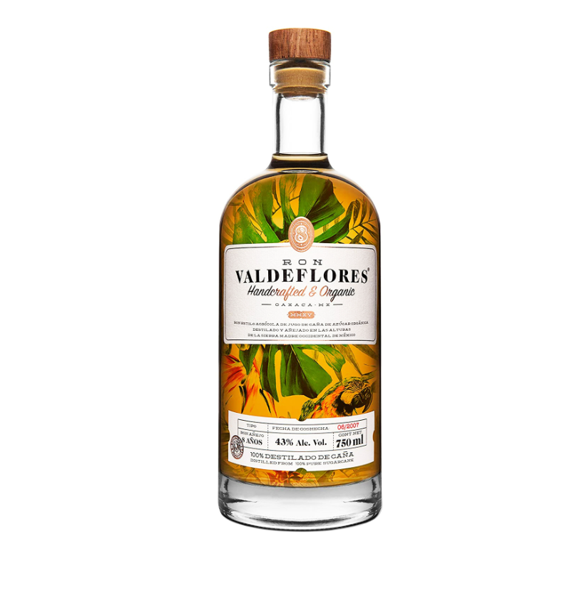 Ron Valdeflores 8 Años - 750 Ml