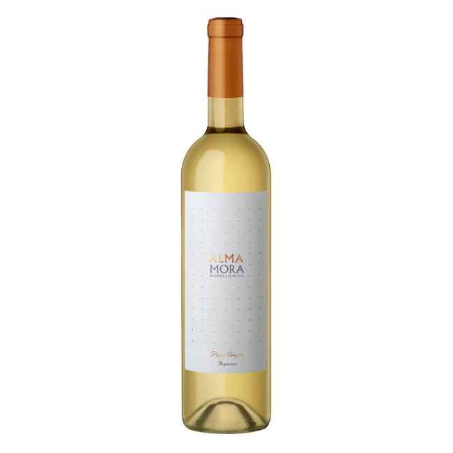 Vino Blanco Alma Mora De Finca Las Moras Pinot Grigio - 750 Ml