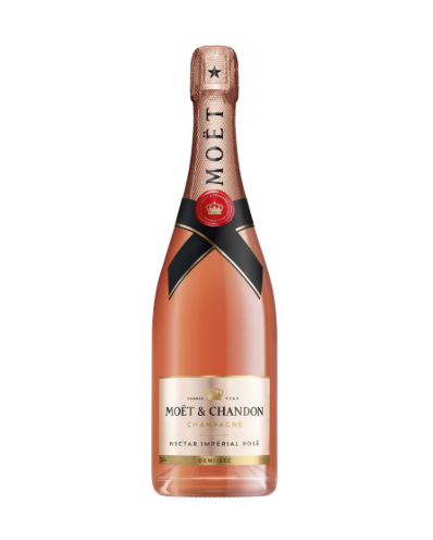 Champ. Moet & Chandon Nectar Rose Nva Pres - 750 Ml