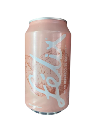Soda Natural Felix Schorle Sabor Guayaba Michoacan Lata - 355 Ml