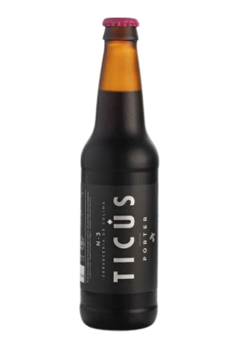 Cerveza Ticus Porter Vidrio - 355 Ml