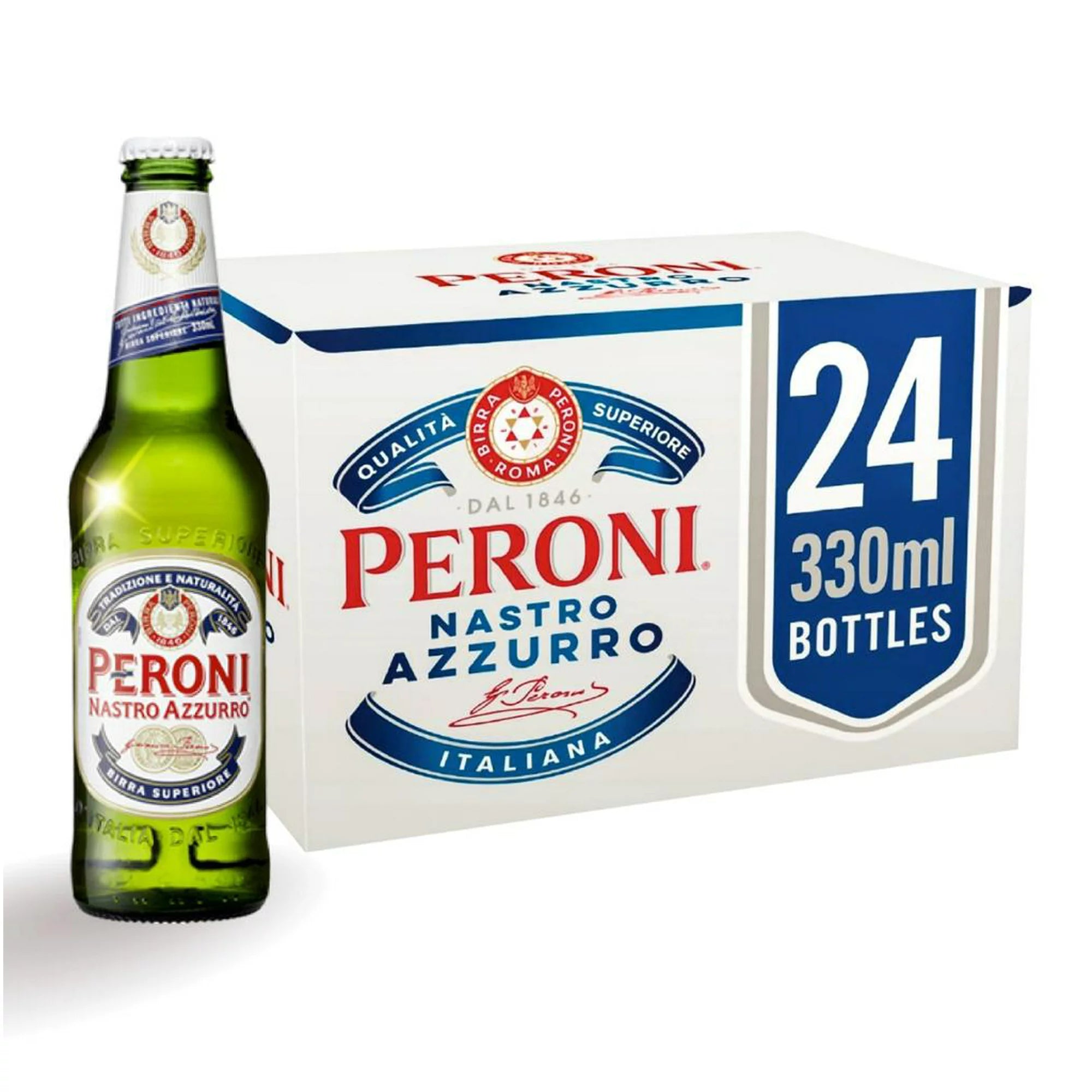 Cerveza Peroni Pilsner Vidrio - 330 Ml