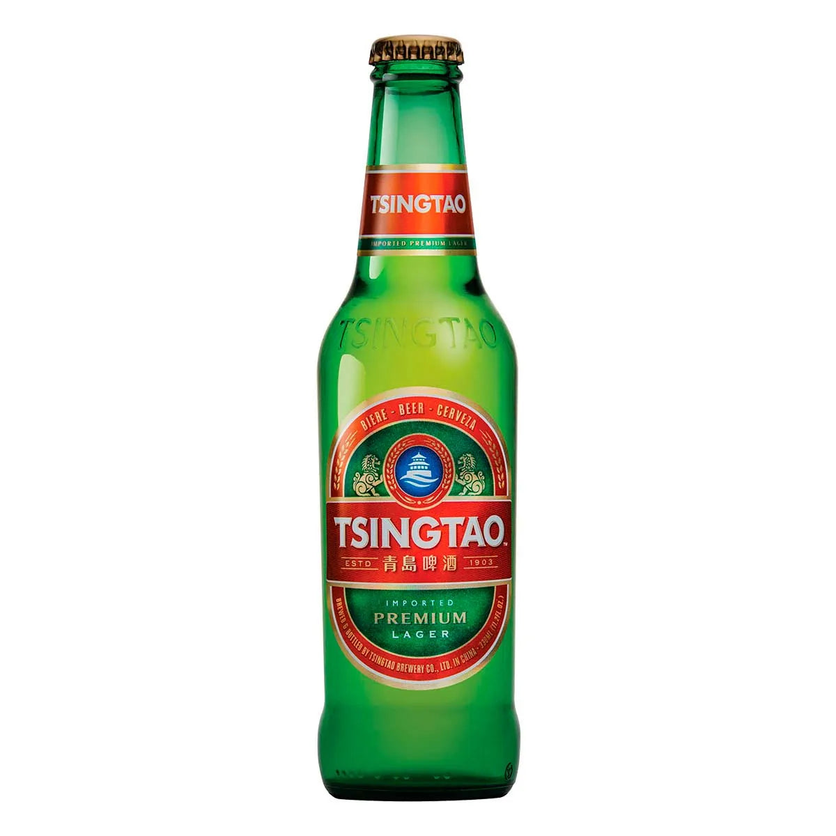 Cerveza Tsingtao Vidrio - 330 Ml