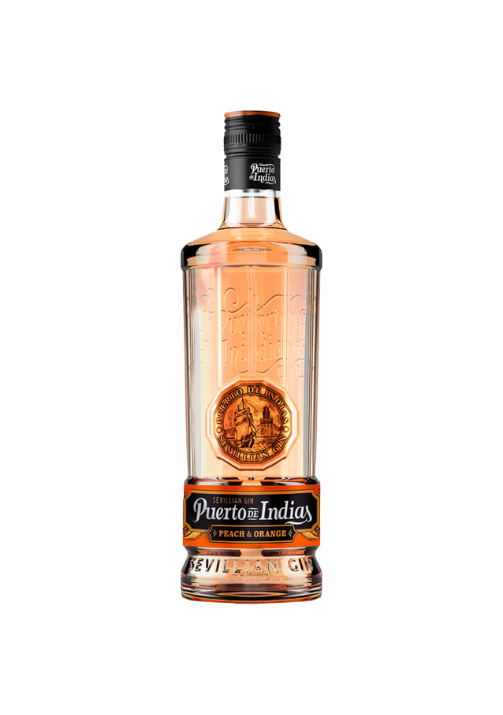 Gin. Puerto De Indias Peach & Orange - 750 Ml