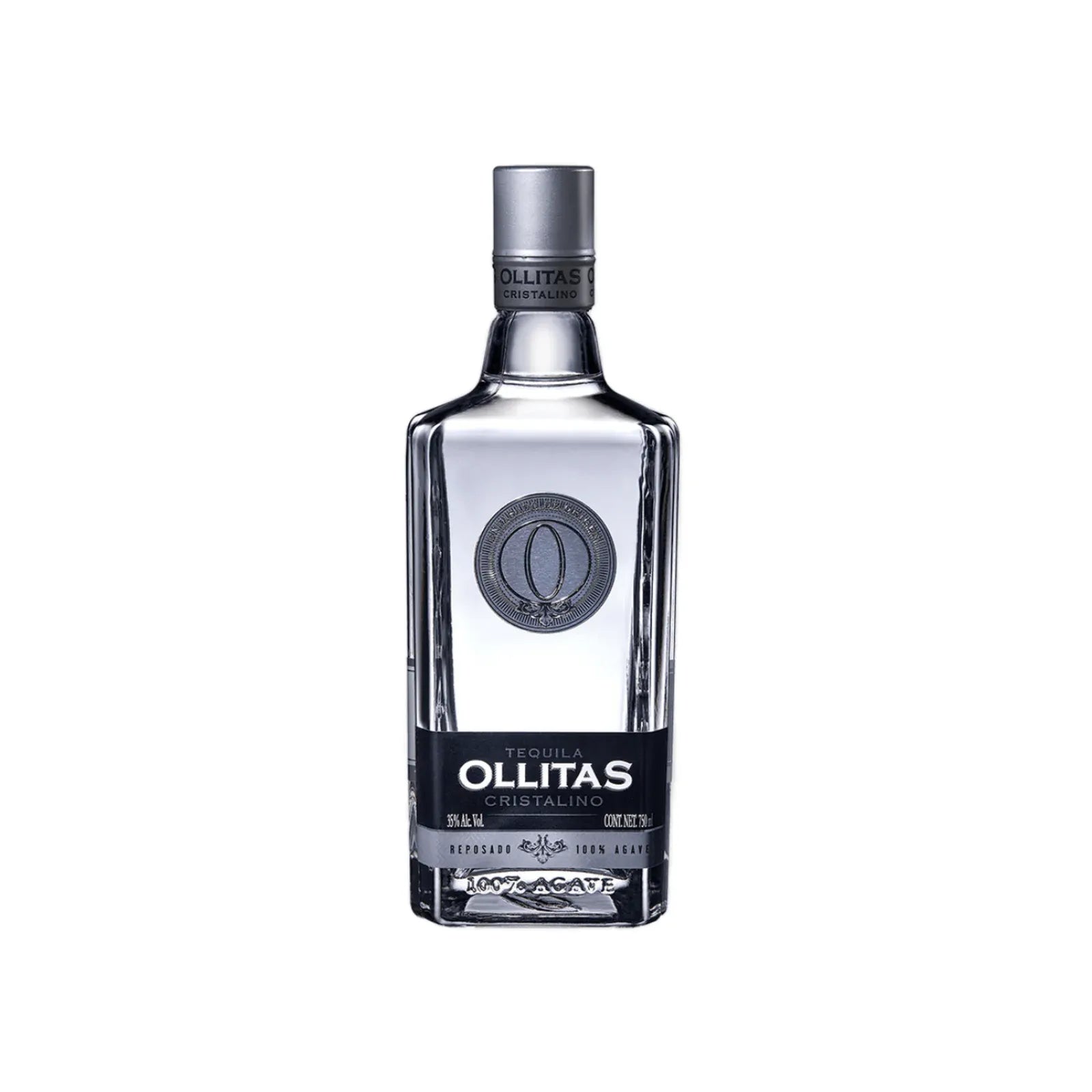 Tequila Ollitas Reposado Cristalino - 750 Ml