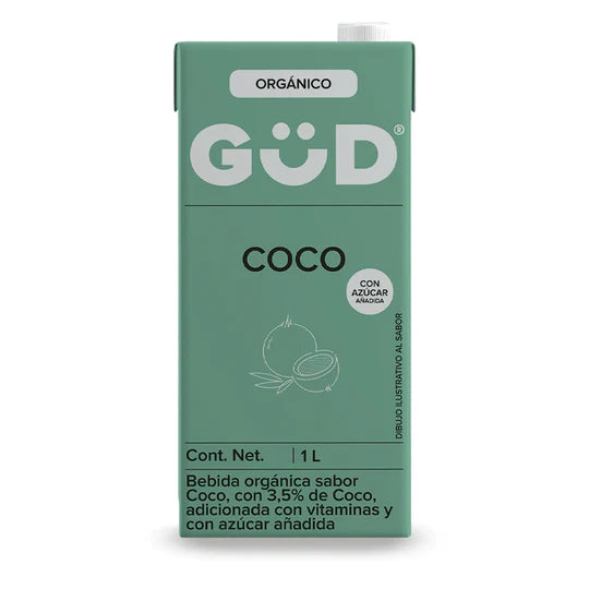 Leche GUD De Coco  Tetrapack - 1 L