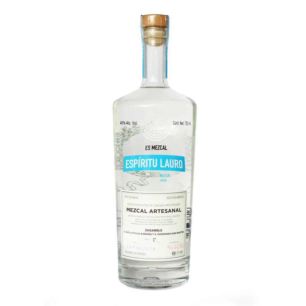 Mezcal Espiritu Lauro Joven - 750 Ml