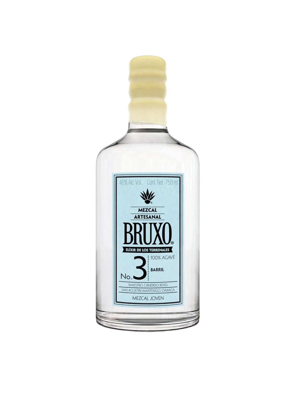 Mezcal Bruxo Joven 100% No. 3 - 750 Ml