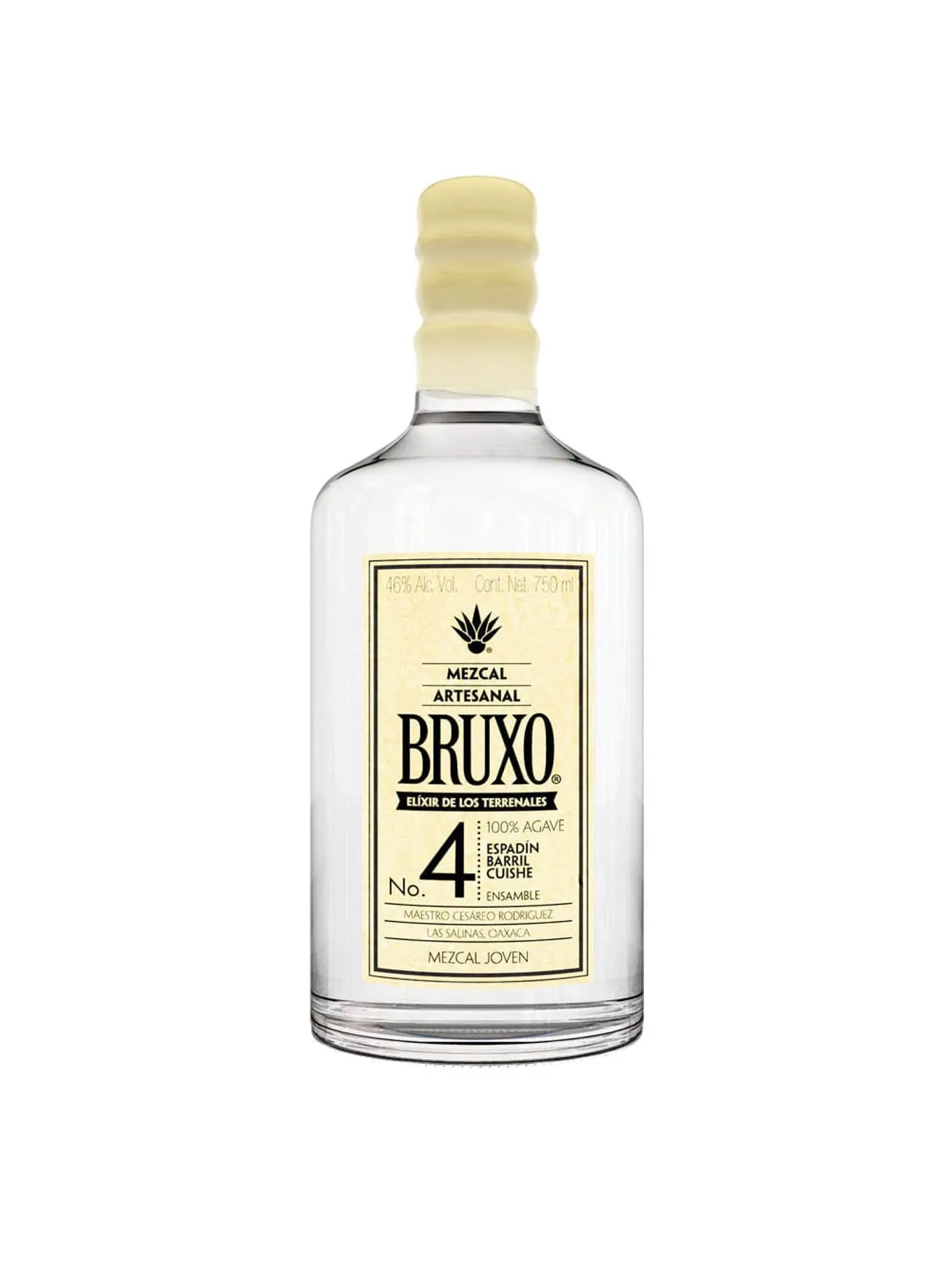 Mezcal Bruxo Joven 100% No. 4 - 750 Ml