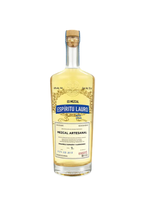 Mezcal Espiritu Lauro Rep 100% - 750 Ml