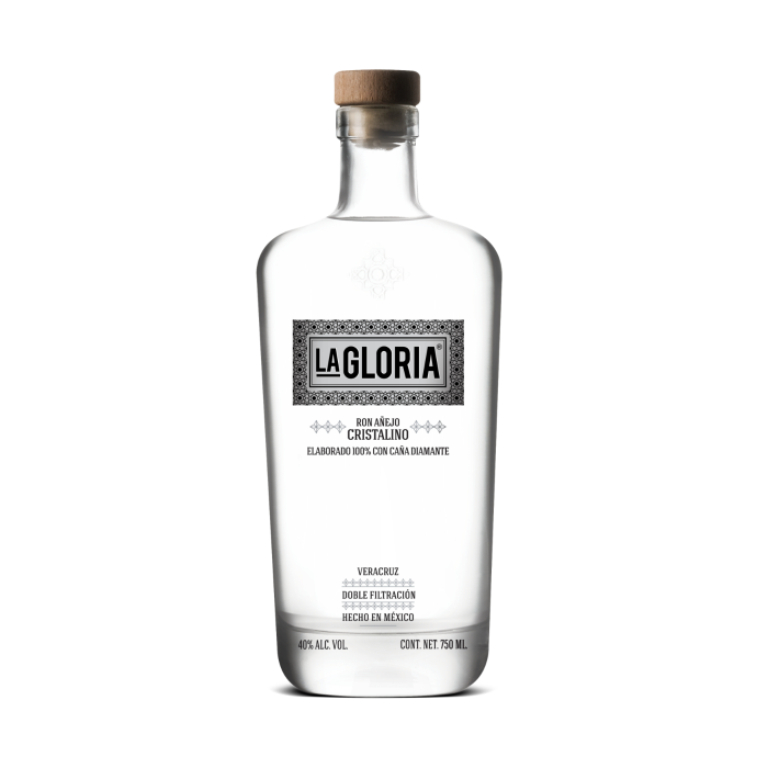 Ron La Gloria Añejo Cristalino - 750 Ml