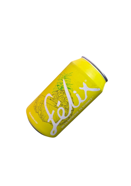 Soda Natural Felix Schorle Sabor Piña Oaxaca Lata - 355 Ml