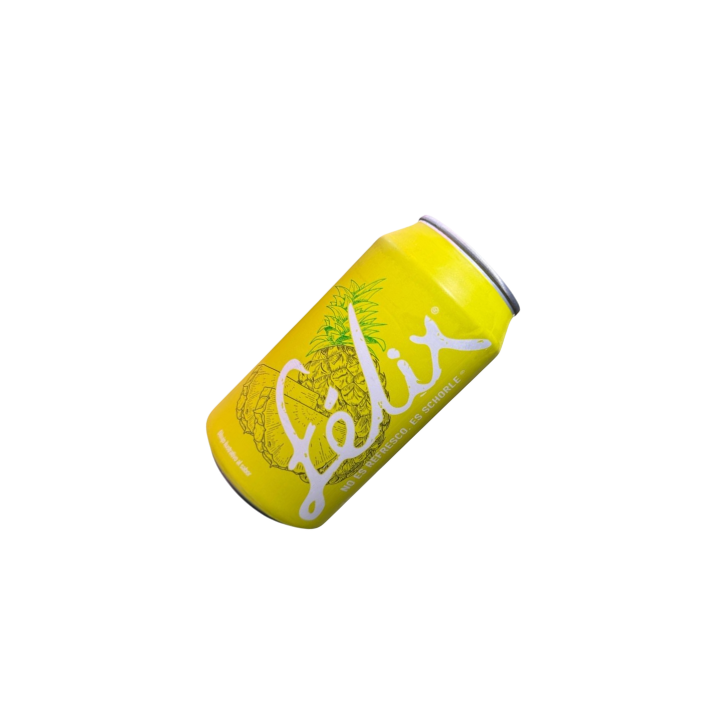 Soda Natural Felix Schorle Sabor Piña Oaxaca Lata - 355 Ml