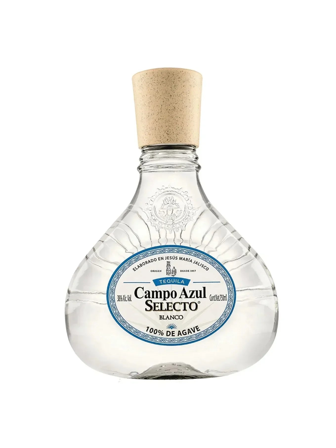 Tequila Campo Azul Selecto Blanco - 750 Ml