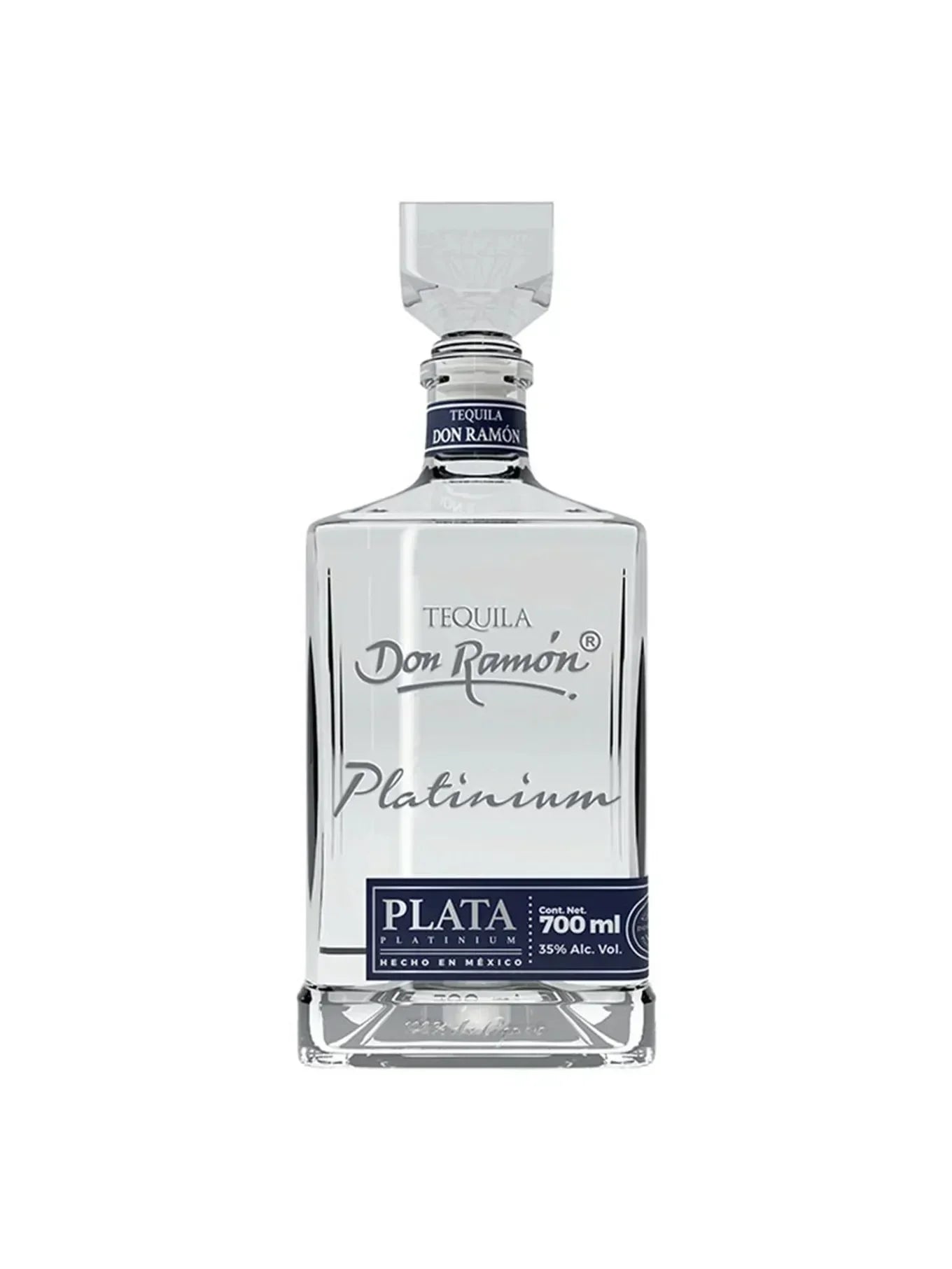 Tequila Don Ramon Platinium Plata - 700 Ml