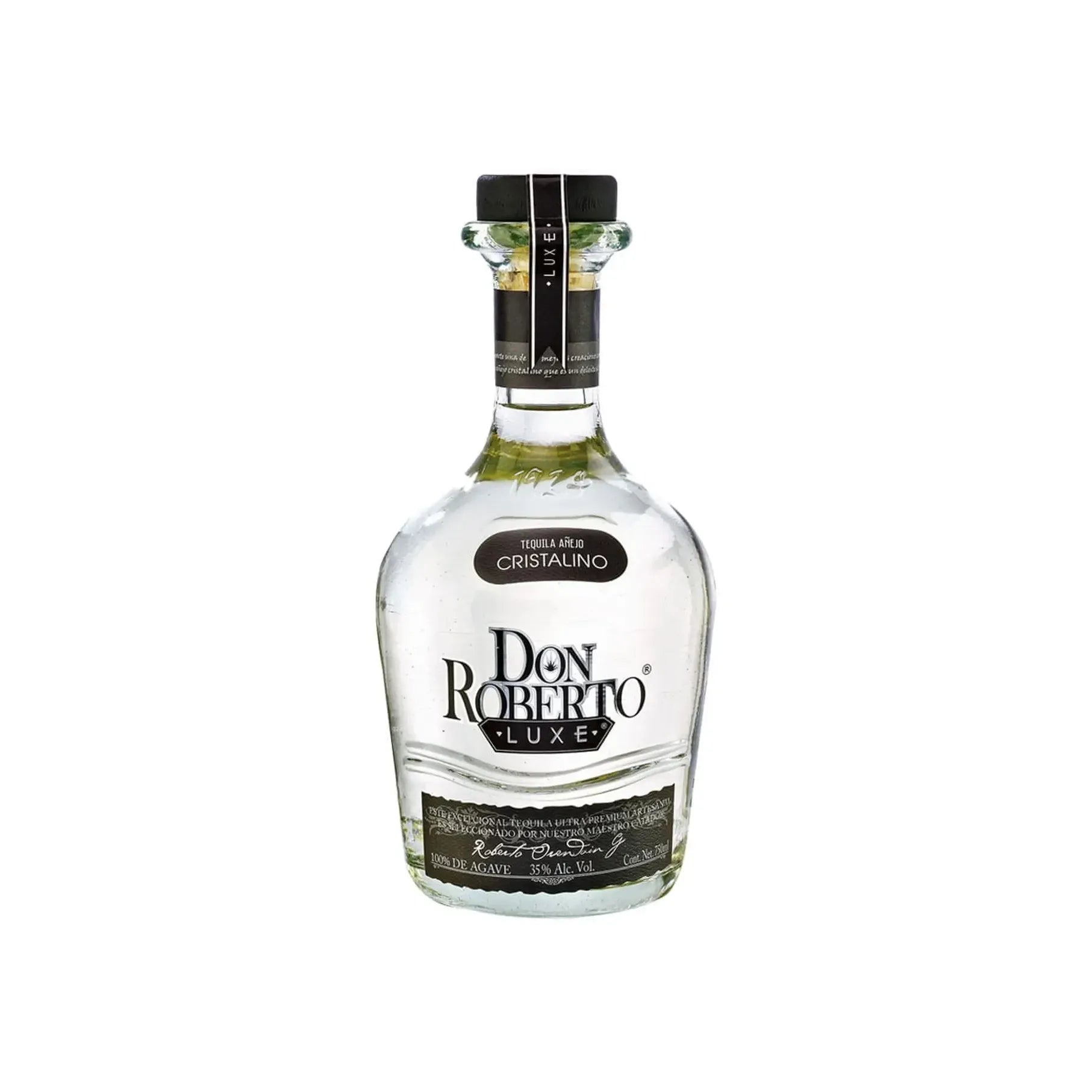 Teq. Don Roberto Luxe Añejo Cristalino 100% - 750 Ml