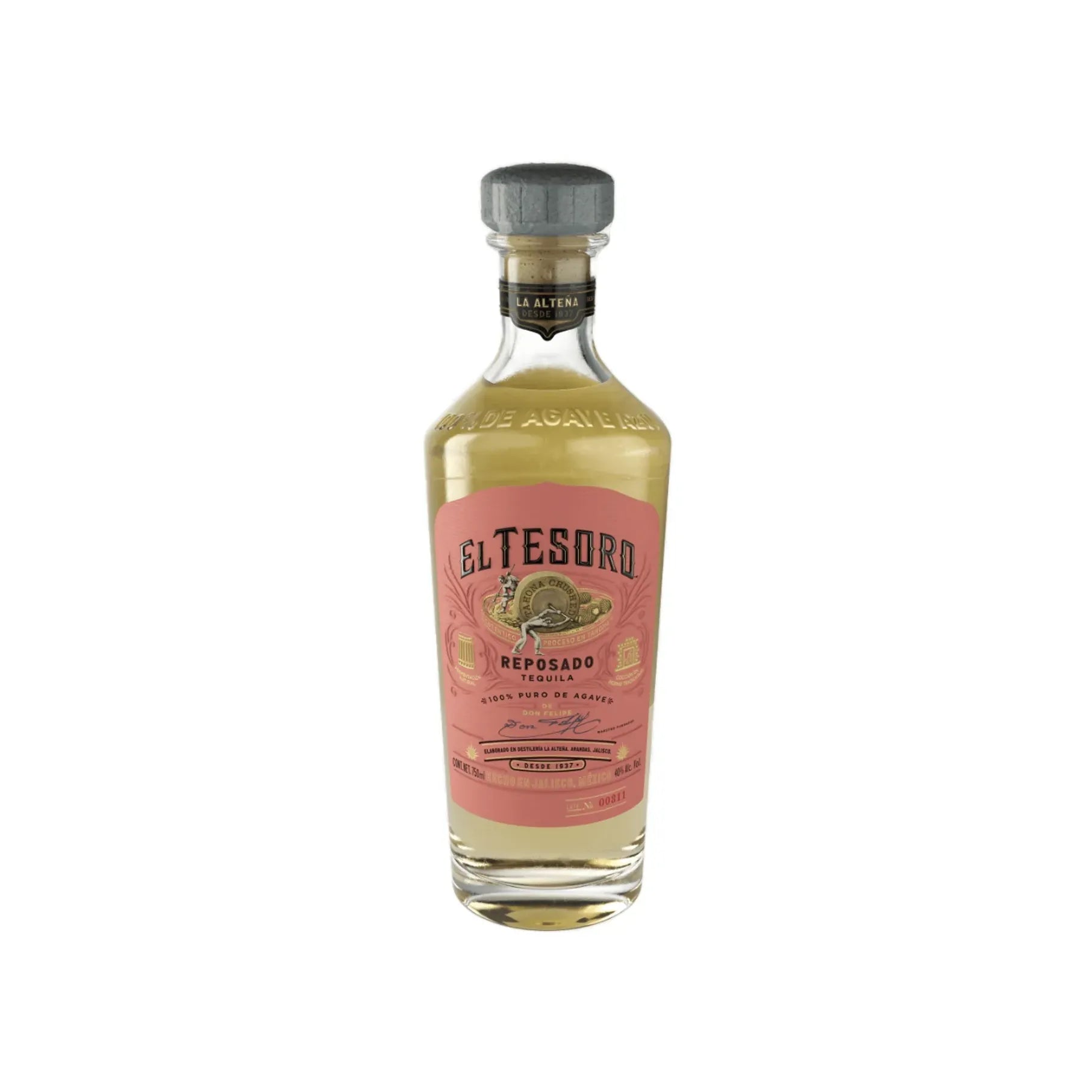 Tequila El Tesoro Reposado - 750 Ml