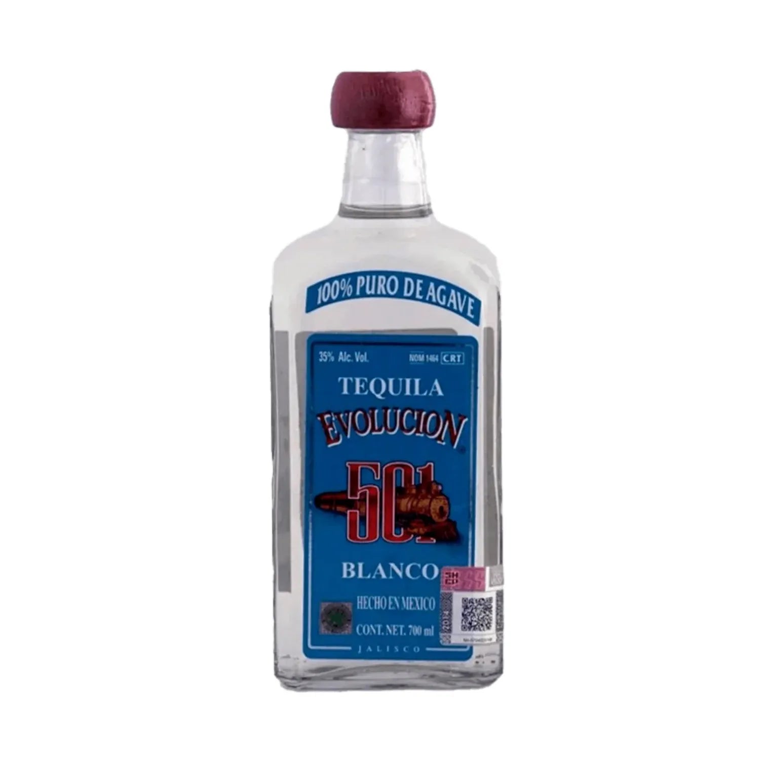 Tequila Evolucion 501 Blanco - 700 Ml