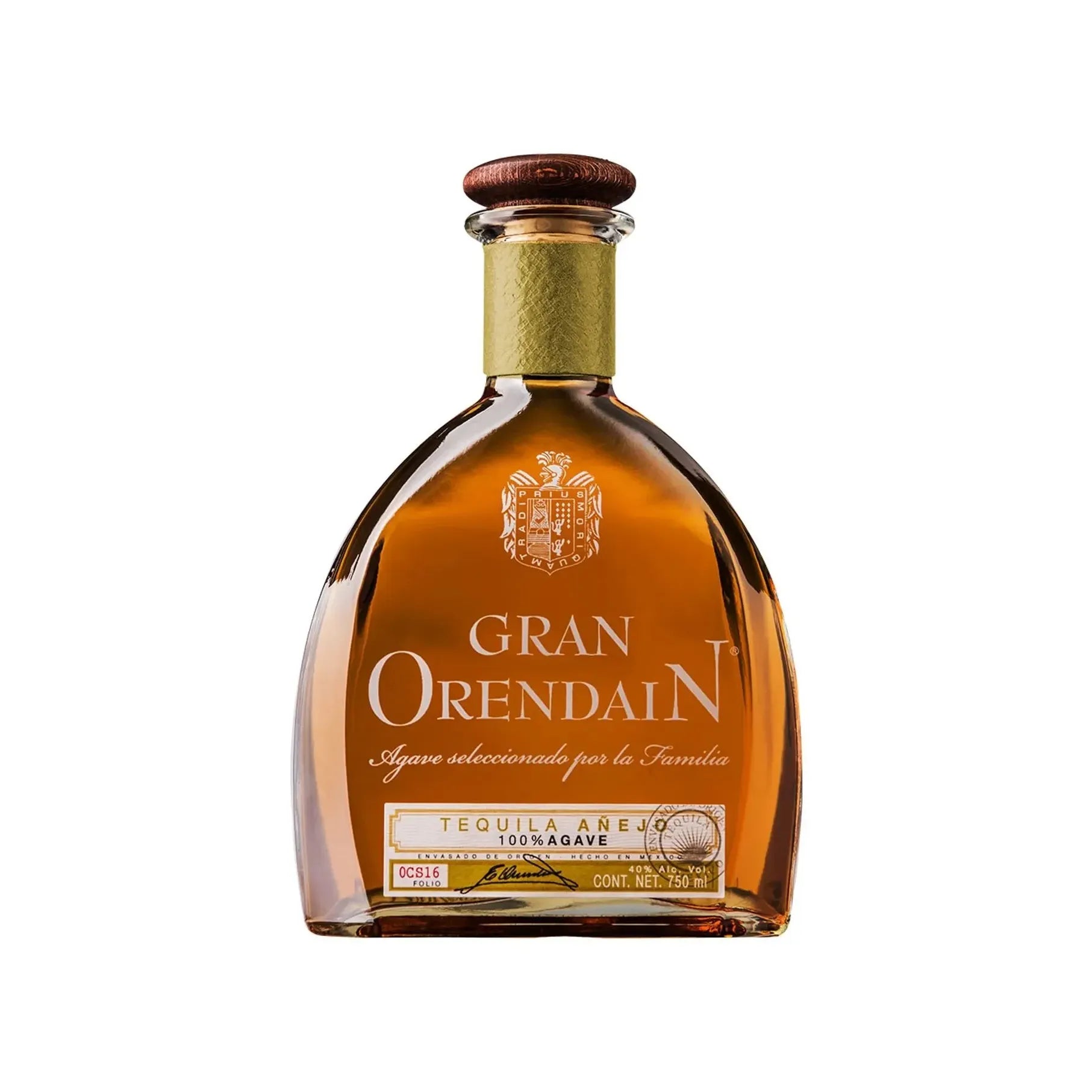Tequila Gran Orendain Añejo - 750 Ml