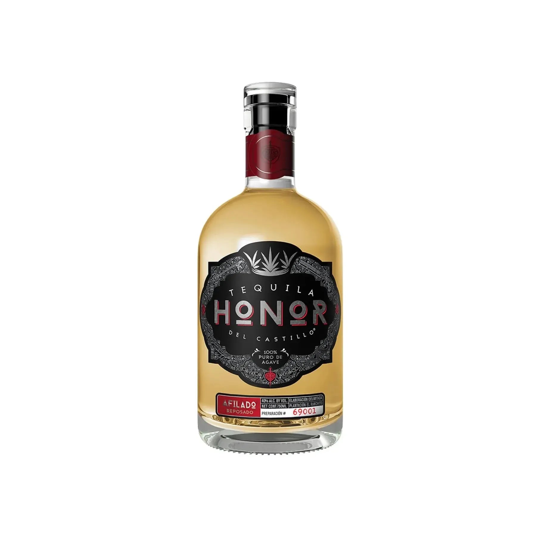 Tequila Honor Del Castillo Reposado Afilado - 750 Ml