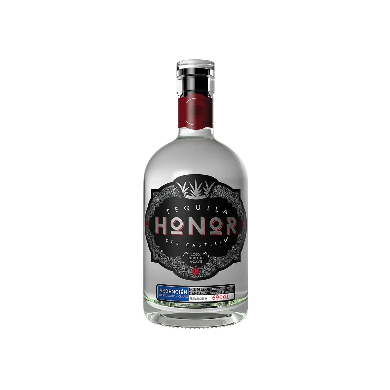 Teq. Honor Del Castillo Rep Claro 100% Redencion - 750 Ml