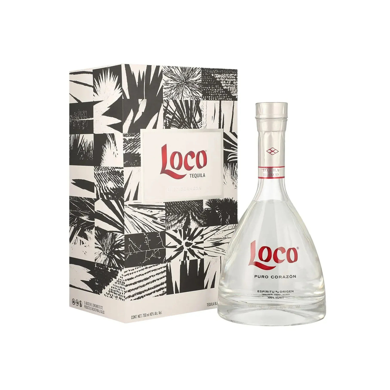 Teq. Loco Blanco Puro Corazon 100% - 750 Ml