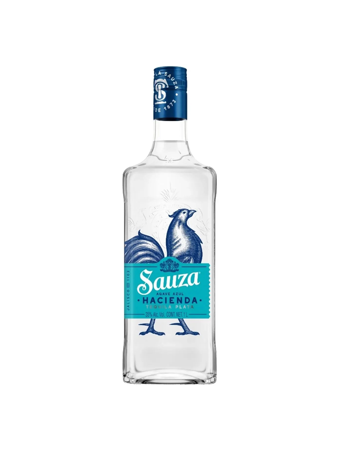 Teq. Sauza Hacienda Plata - 1 L