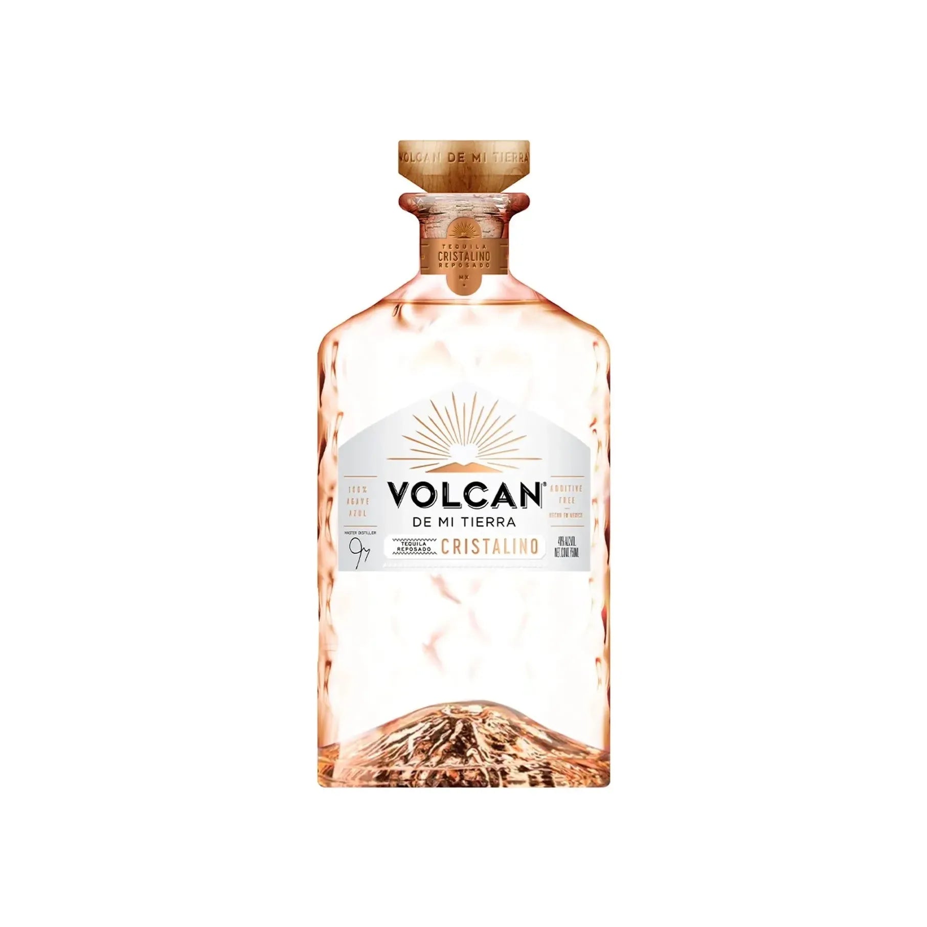 Tequila Volcan De Mi Tierra Reposado Cristalino - 750 Ml