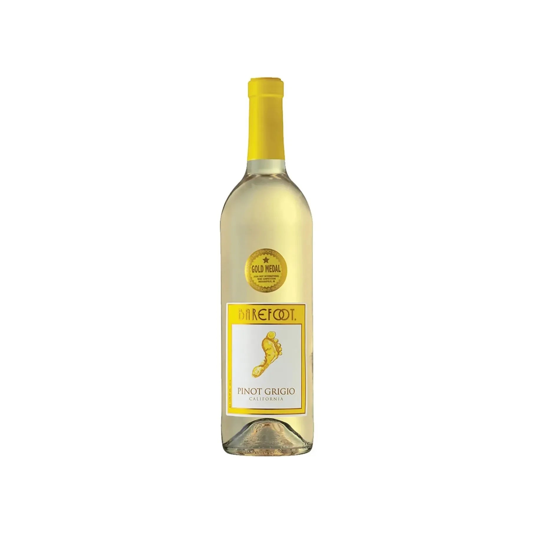 Vino Blanco Barefoot Pinot Grigio - 750 Ml