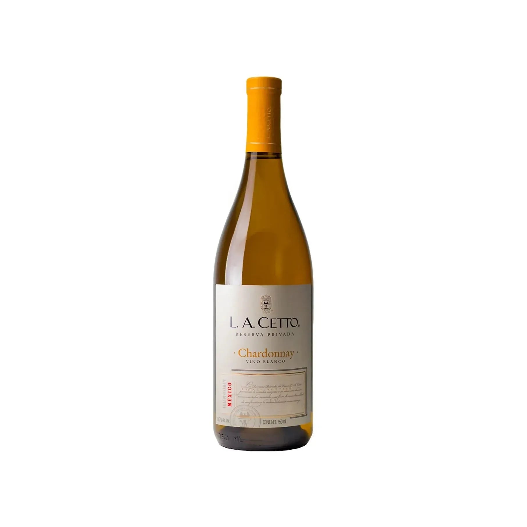 Vino Blanco La Cetto Chardonnay Reserva Privada - 750 Ml