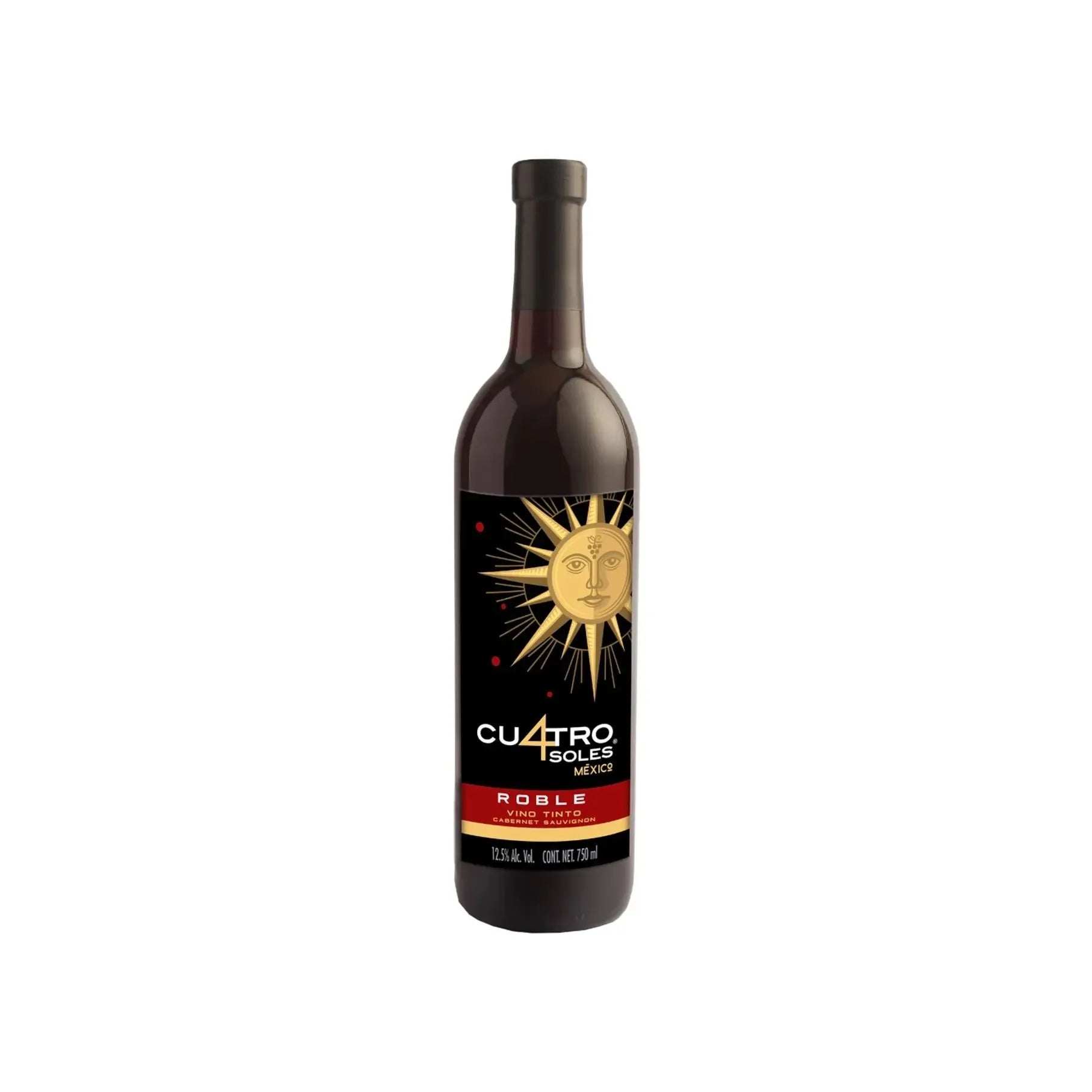 V.T. Cu4Tro Soles Roble Cabernet - 750 Ml