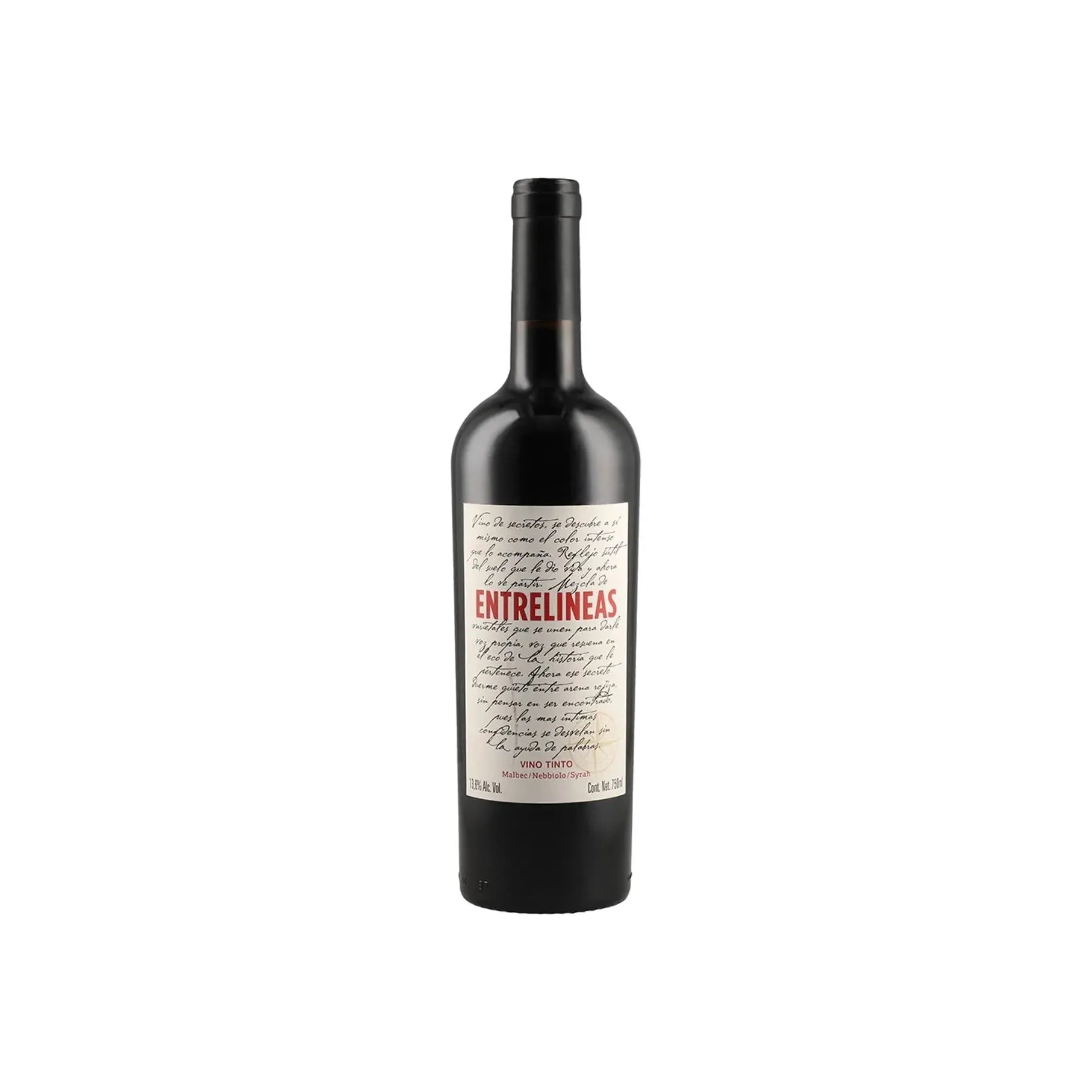 V.T. Entrelineas Malbec Nebbiolo Syrah - 750 Ml