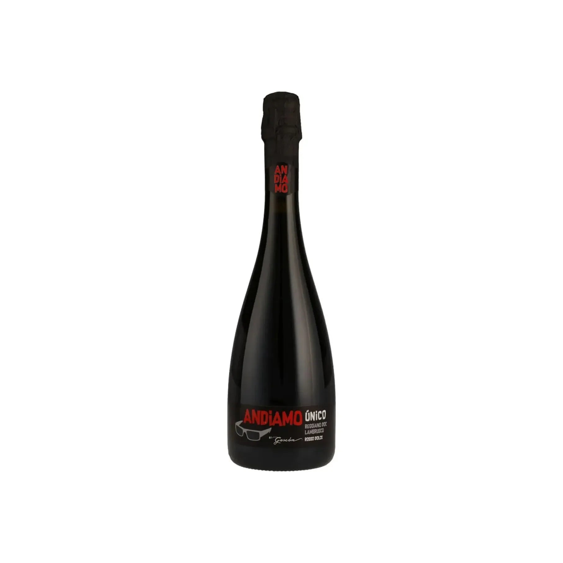 Vino Tinto Espumoso Andiamo Unico Lambrusco - 750 Ml