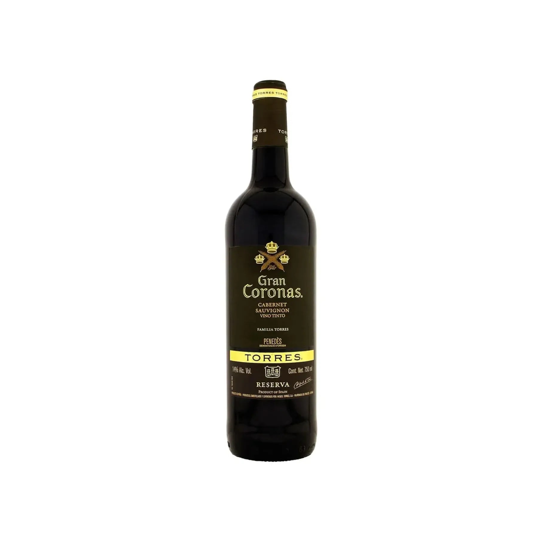 Vino Tinto Gran Coronas Cabernet Reserva - 750 Ml