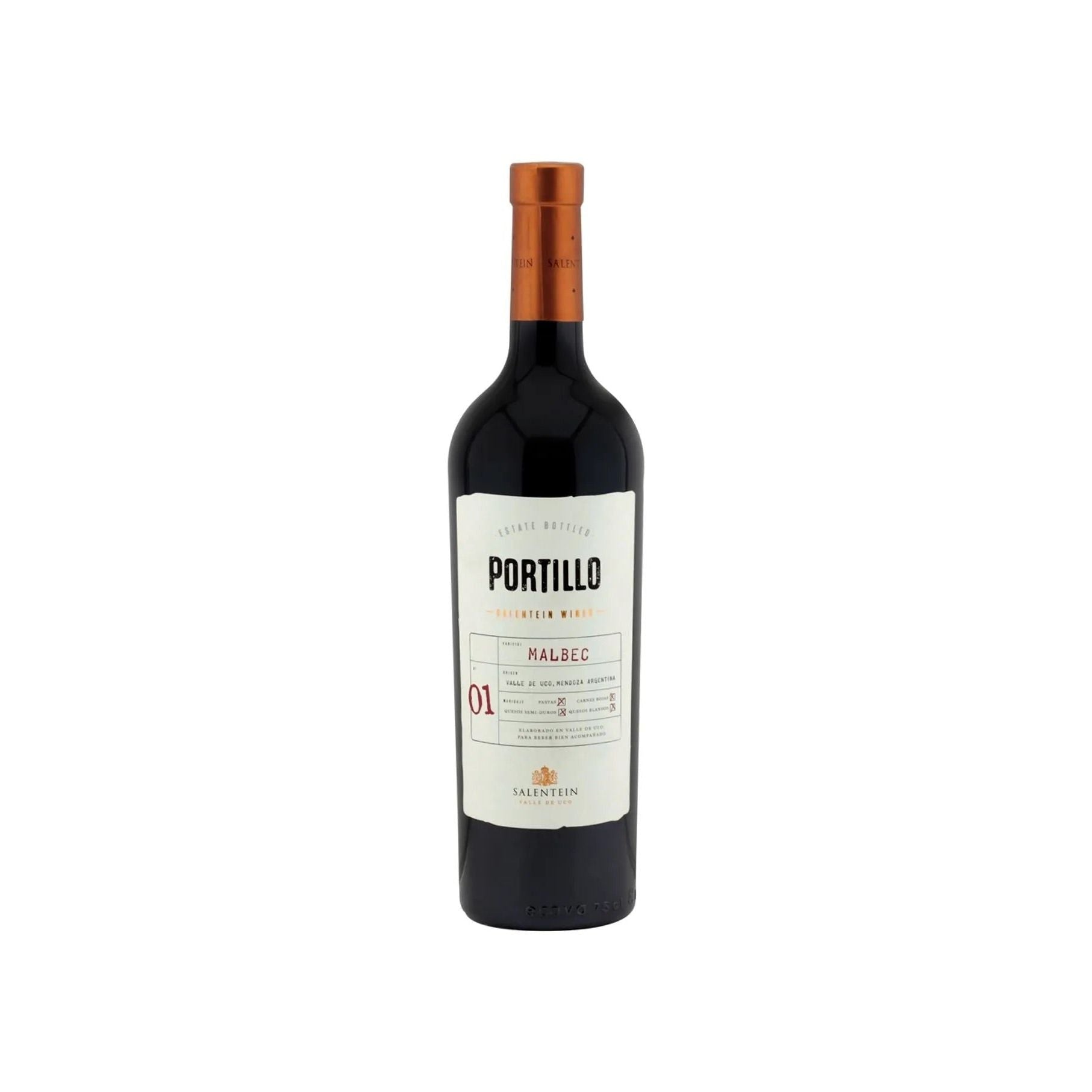 Vino Tinto Portillo Malbec - 750 Ml