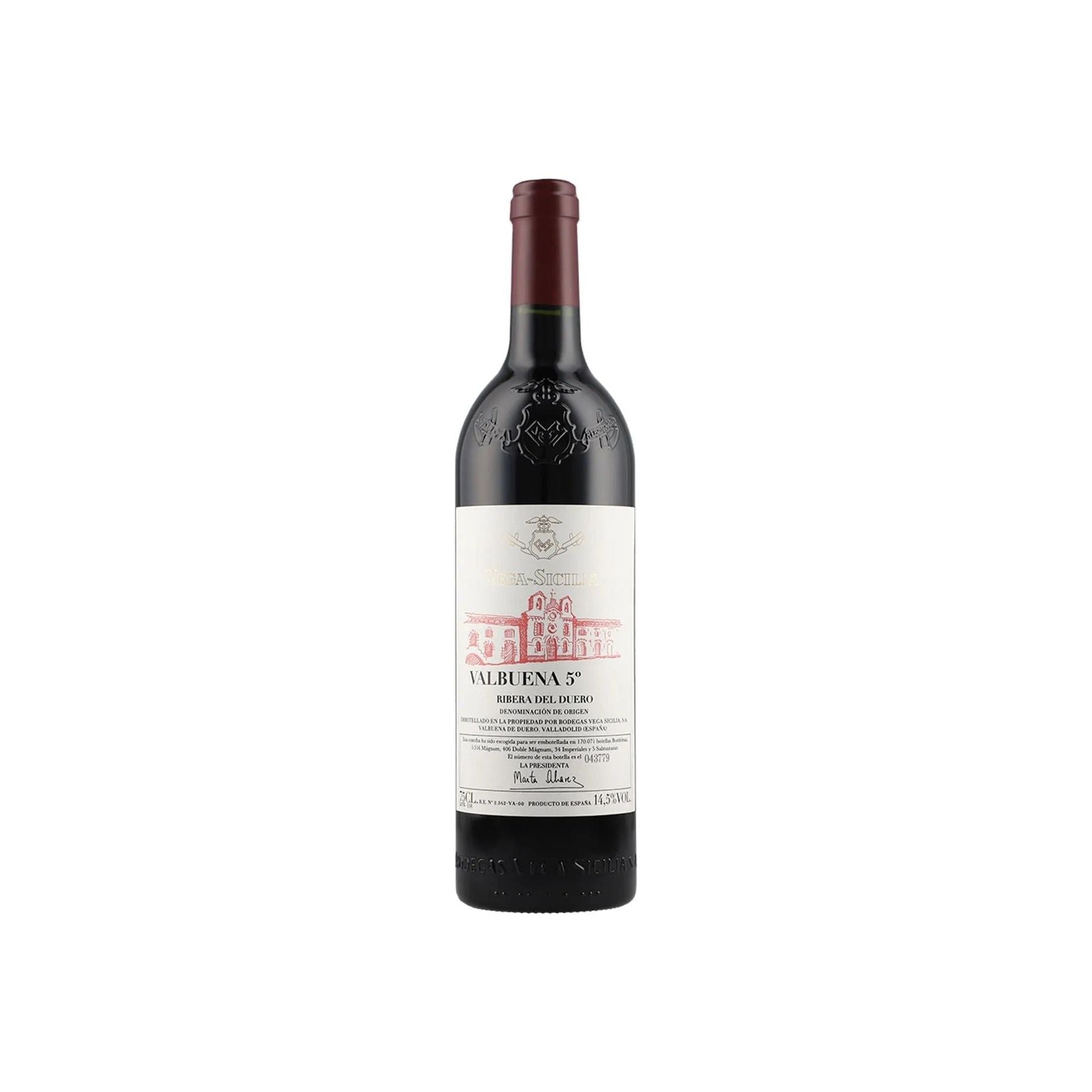 Vino Tinto Vega Sicilia Valbuena (14.5º) - 750 Ml