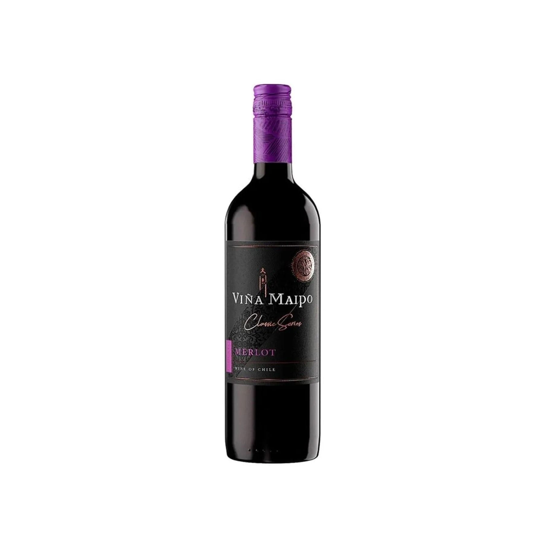 Vino Tinto Viña Maipo Merlot Classic Series - 750 Ml