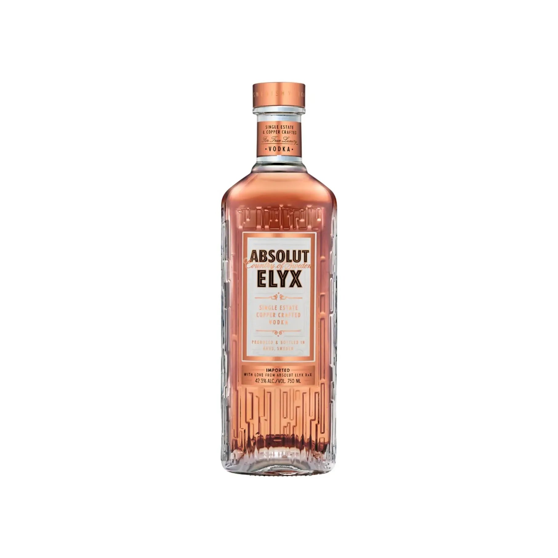 Vodka Absolut Elyx Edic Esp - 750 Ml