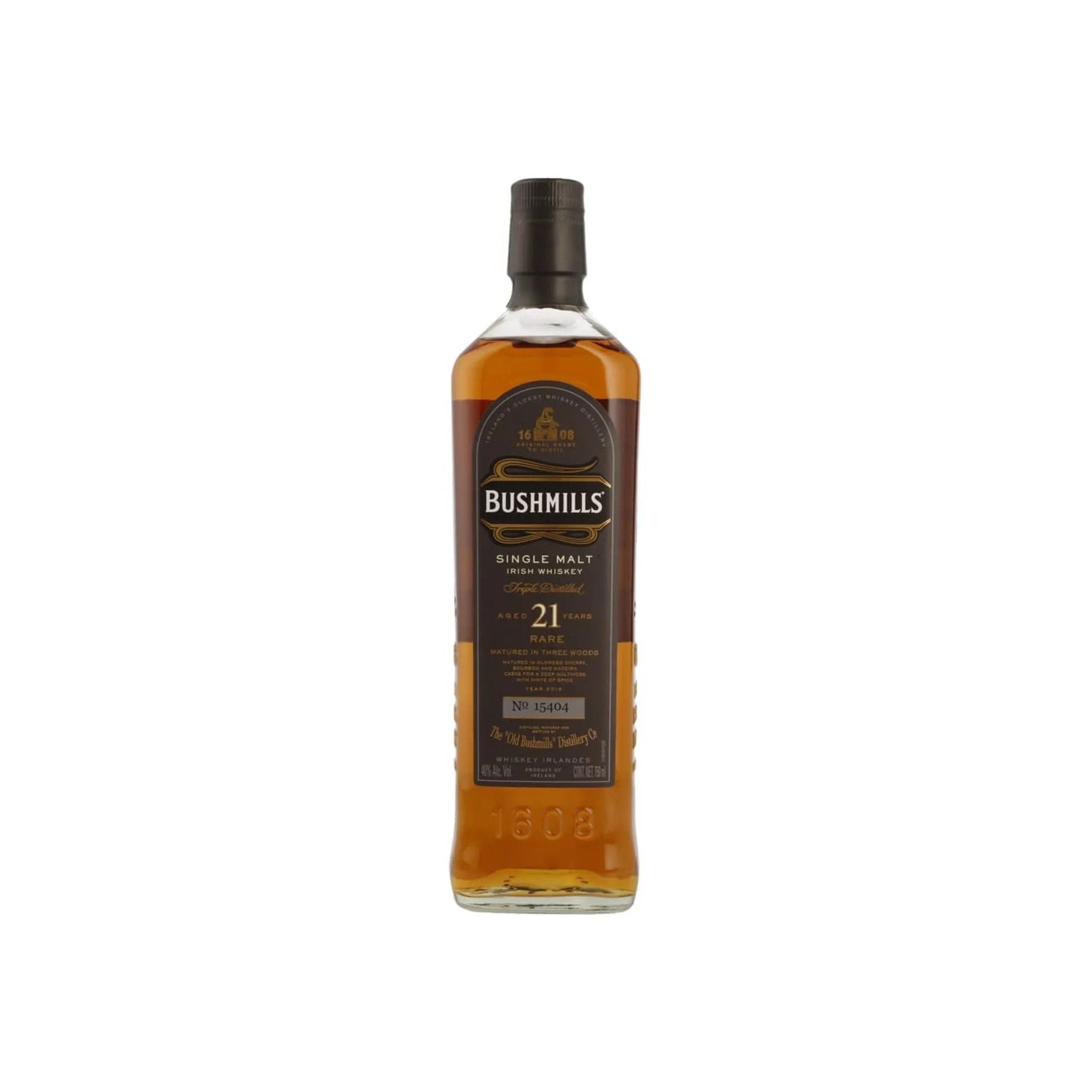 Wkey. Bushmills 21 Años - 750 Ml