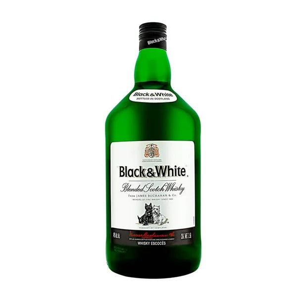 Whisky Black & White - 1.5 L