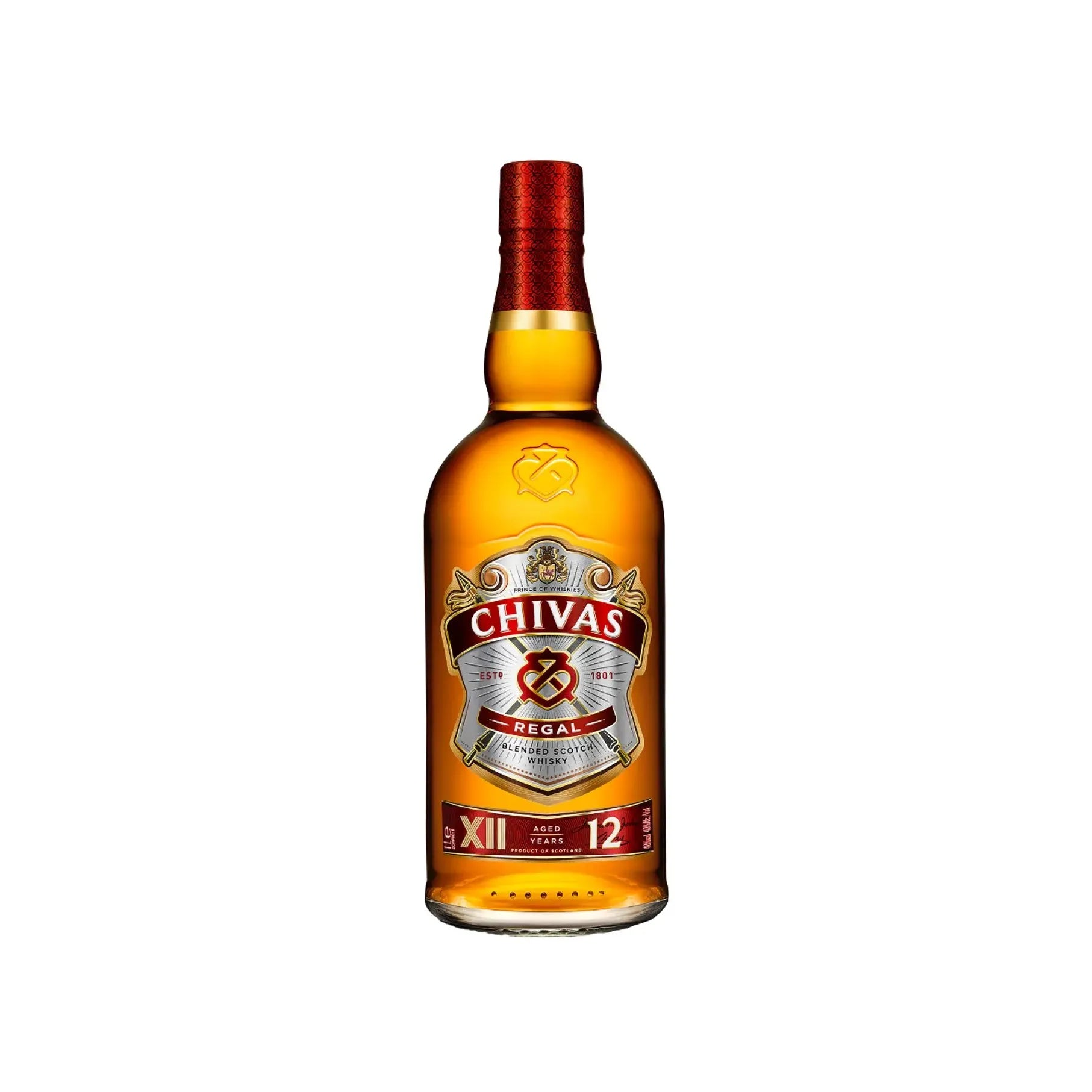 Wky. Chivas Regal 12 Años - 1 L