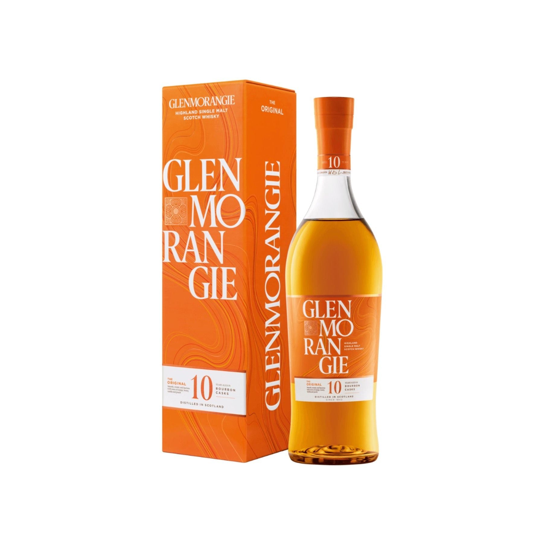 Wky. Glenmorangie 10 Años Bourbon Cask - 750 Ml