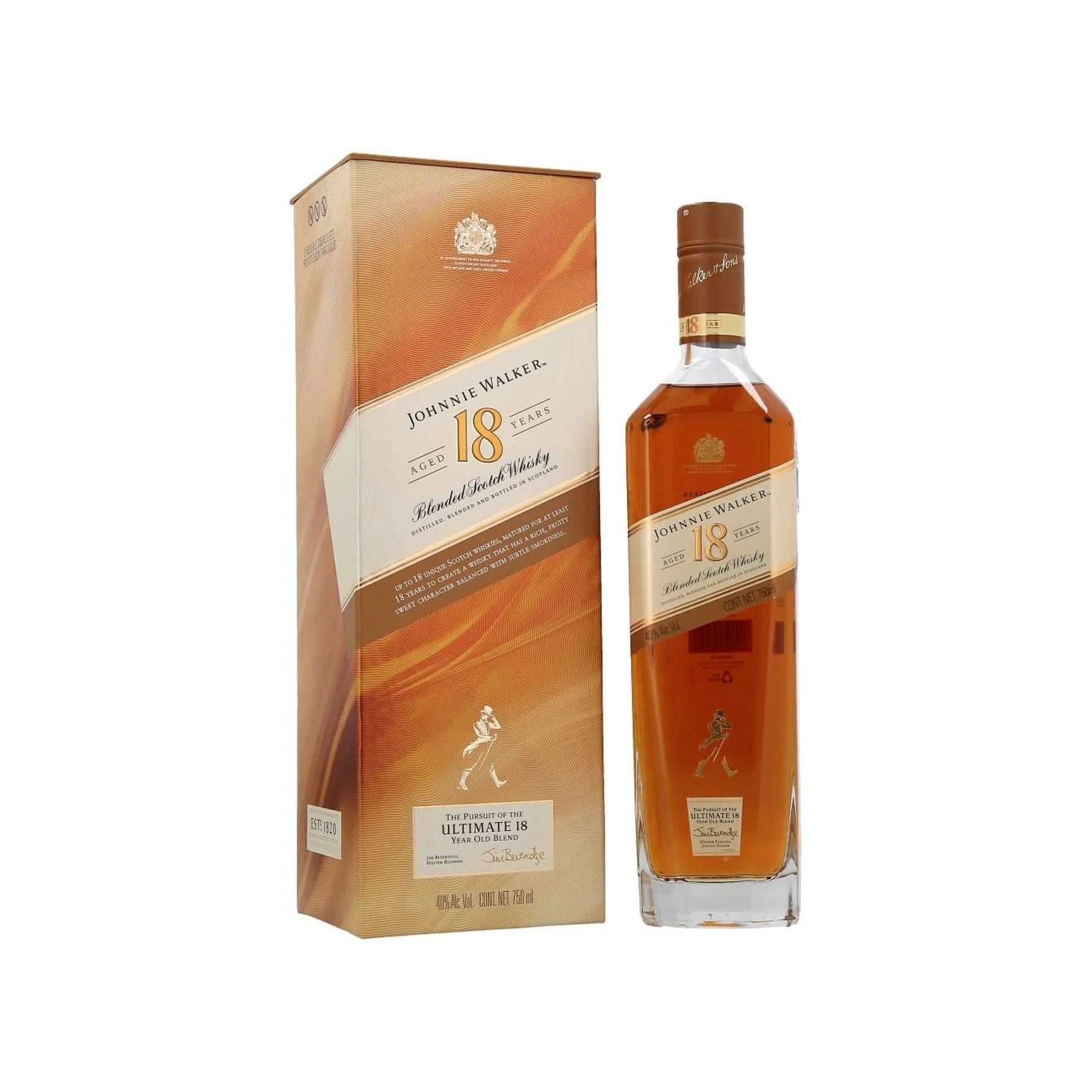 Wky. J. Walker 18 Años Nva Pres - 750 Ml