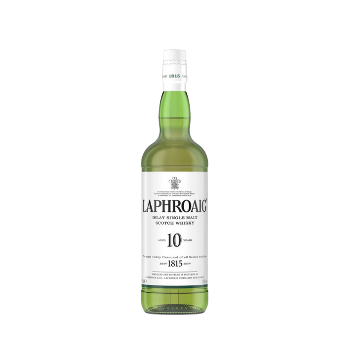 Wky. Laphroaig 10 Años - 750 Ml